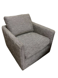 29"W x 32"D x 32"H Upholstered Square Swivel Chair