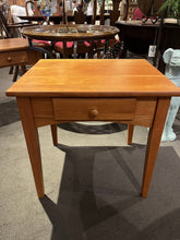 Load image into Gallery viewer, 24&quot;W x 23.5&quot;H x 20&quot;D Penns Creek Cherry End Table w/ Drawer
