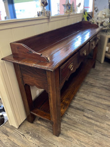 77" L x 19" W x 38" H 4 Drawer Console Table w/ Shelf (From Connelly)