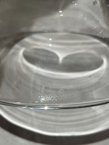 13.5" Simon Pierce Hurricane Glass for Candle