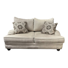 Load image into Gallery viewer, 70&quot;L x 42&quot;D x 42&quot;H Corinthian Inc. Milan Beige Loveseat
