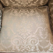 Load image into Gallery viewer, 46&quot; H x 34&quot; Wx 32&quot; D Damask Queen Anne Wing Chair
