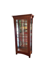 Load image into Gallery viewer, 32&#39;W x 16 1/4&quot; D x 80&quot; H Mission Style Single Door Curio
