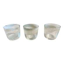 Load image into Gallery viewer, 3.25&quot;Crystal Swirl Double Old Fashioned Glasses Set of 5
