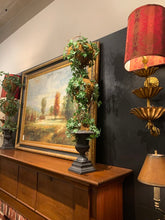 Load image into Gallery viewer, 36" Pair of Faux Ivy Topiaries in Black Pots
