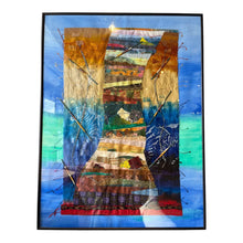 Load image into Gallery viewer, 29.5&quot; x 22.25&quot; Trails Textile Piece by Beverly Speller
