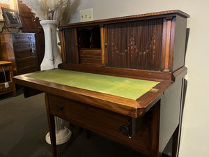 36.75"W x 18.5"D 45"H Antique 18th Century Secretary Desk