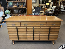 Load image into Gallery viewer, 60&quot;L x 31.5&quot;H x 19&quot;D KLING MCM Dresser w/ Mirror
