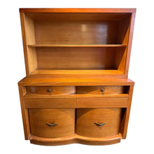 Load image into Gallery viewer, 62&quot;H x 48&quot;L x 19&quot;D MCM Wooden Hutch
