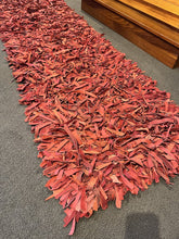 Load image into Gallery viewer, 8&#39; x 2&#39; Safavieh Leather Shag Runner
