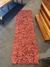 Load image into Gallery viewer, 8&#39; x 2&#39; Safavieh Leather Shag Runner
