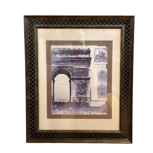 34"x 28" Paris Vintage Style Print