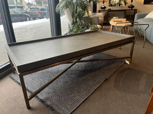 Load image into Gallery viewer, 60&quot;L x 30&quot;D x 16&quot;H ARHAUS Malone Coffee Table in Shagreen Brown Sparrow
