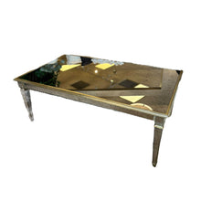 Load image into Gallery viewer, 48&quot; x 28&quot; x 18&quot; H ETHAN ALLEN Vivica Mirrored Coffee Table
