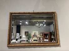 Load image into Gallery viewer, 41&quot; x 29&quot; Black &amp; Gilt Ornate Framed Mirror
