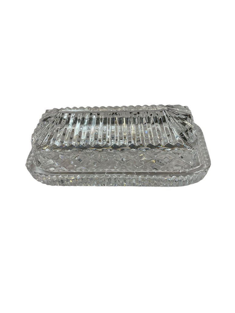 Waterford Crystal Butter Dish