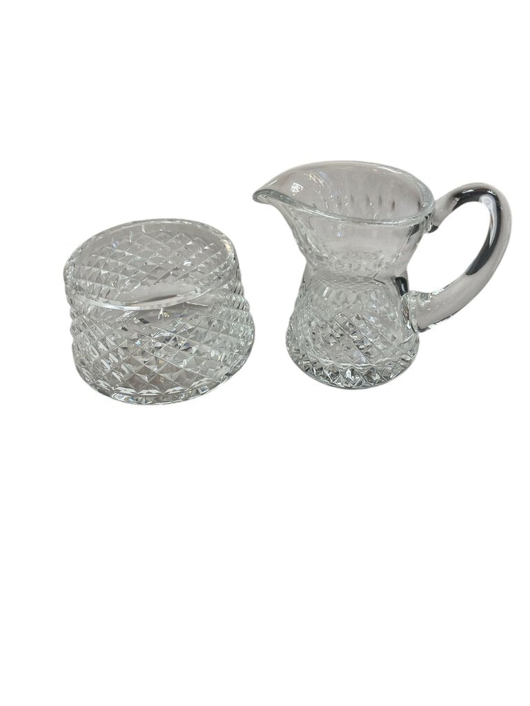 Waterford Crystal Alana Open Sugar & Creamer Set