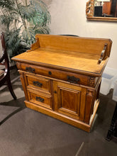Load image into Gallery viewer, 35&quot;W x 17.25&quot;D x 33&quot;H Antique Washstand

