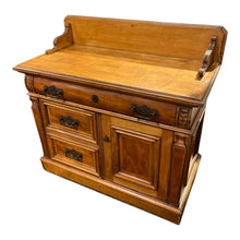 Load image into Gallery viewer, 35&quot;W x 17.25&quot;D x 33&quot;H Antique Washstand
