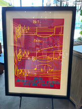 Load image into Gallery viewer, 49.5&quot; x 37.5&quot; 20th Montreux Jazz Festival in 1986 Poster by Keith Haring &amp; Andy Warhol
