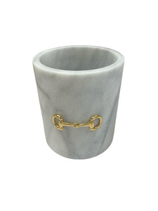 6.5" Crate & Barrel Marble Utensil Holder
