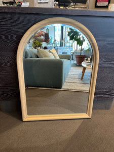 40"H x 29.5"W McGee & Co Reta Arched Wall Mirror