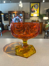 Load image into Gallery viewer, 6.5&quot; Viking Glass Amberina Compote
