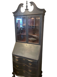 32" L x 80" H x 29" D Secretary Desk