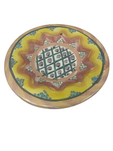 7.5" MacKenzie Childs Summer Flock Plate