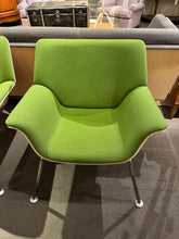 Load image into Gallery viewer, 33&quot;W x 31&quot;D x 30&#39;H Herman Miller Swoop Lounge Chair in Green
