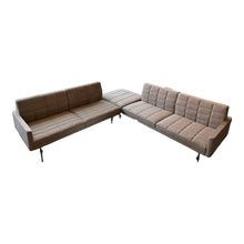 Load image into Gallery viewer, 88&quot;Lx 88&quot;L x 28&quot;D x 31&quot;H Hermn Miller for GEIGER Tuxedo Lounge 3pc Sectional
