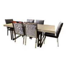 Load image into Gallery viewer, 8&#39;L x 44&quot;W x 30&quot;H Bernhardt Dining Table w/ 6 Chairs &amp; 1 Leaf
