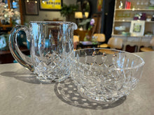 Load image into Gallery viewer, 4&quot; Waterford Crystal Lismore Cream &amp; Sugar Set
