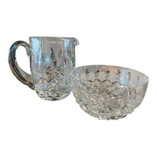Load image into Gallery viewer, 4&quot; Waterford Crystal Lismore Cream &amp; Sugar Set
