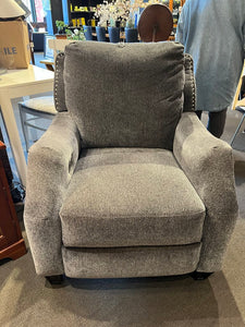 39"H x 36"D x 33"W Velvet Power Recliner