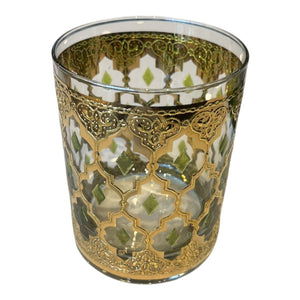 4.25" Culver Valencia Old Fashioned Glasses Set of 4