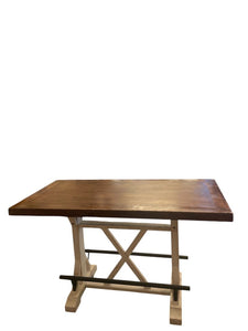 60" x 30" X 36" H Rustic, Distressed Table