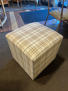 19"Sq x 19"H Threshold Lynwood Cube Ottoman