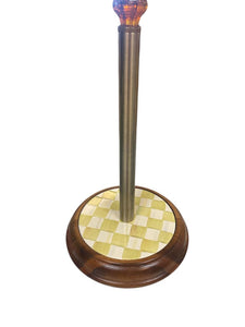 14" MacKenzie Childs Parchment Paper -Paper Towel Holder