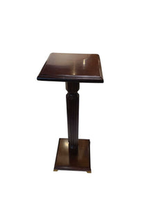 28" H 10" X 10" Bombay Company Pedestal Plant Stand