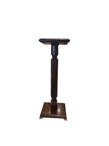 28" H 10" X 10" Bombay Company Pedestal Plant Stand