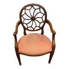 Load image into Gallery viewer, 23.5&quot;W x 18&quot;D x 36.5&quot;H Hickory Chair Federal Style Web Back Chair
