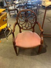 Load image into Gallery viewer, 23.5&quot;W x 18&quot;D x 36.5&quot;H Hickory Chair Federal Style Web Back Chair
