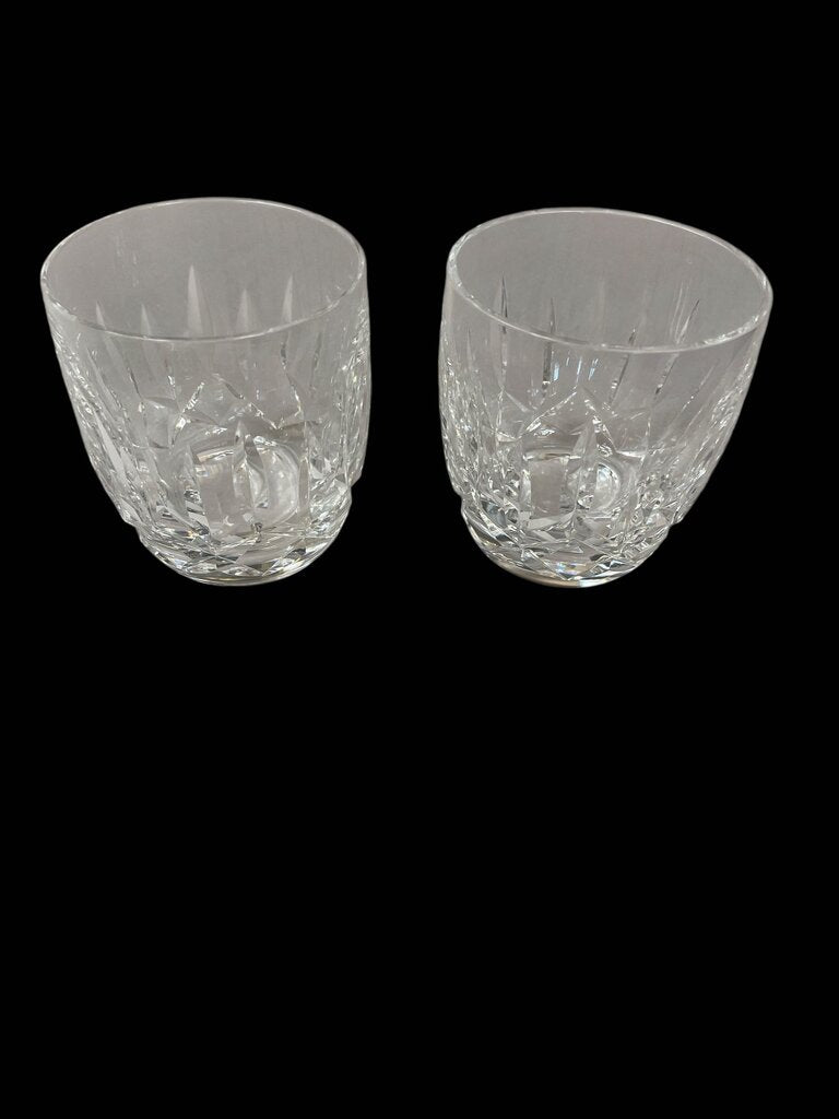 6- Waterford Crystal Byron Nelson Classic Rock Glasses