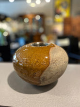 Load image into Gallery viewer, 7.5&quot; Raku Ceramic Vase with Insert for Flower Vase
