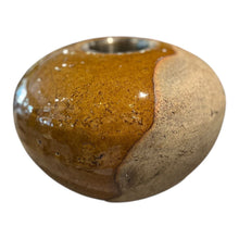 Load image into Gallery viewer, 7.5&quot; Raku Ceramic Vase with Insert for Flower Vase
