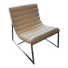 Load image into Gallery viewer, 30&quot;H x 31&quot;D x 26.5&quot;W Noble House White Leather Chair
