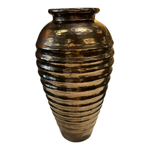 145" Haegar Metallic Swirl Vase