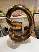Load image into Gallery viewer, 14&quot; MCM John Richard Style Swirl Sculpture
