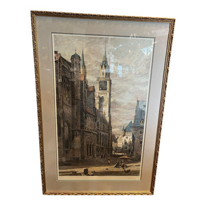 48" x 32" Nurnberg engraved by W. A. Rimington & published by J. Casper